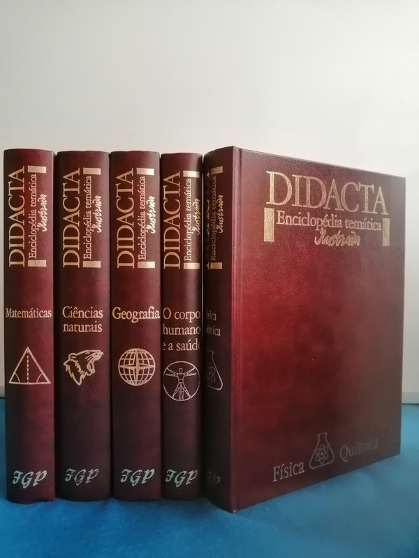 Didacta Enciclopédia Temática Ilustrada 1.ª Fase 5 Vols.