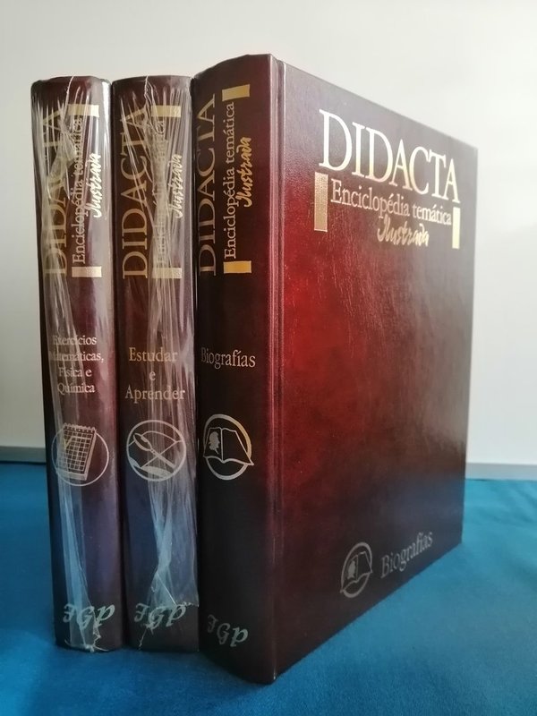 Didacta Enciclopédia Temática Ilustrada 3.ª Fase 3 Vols.