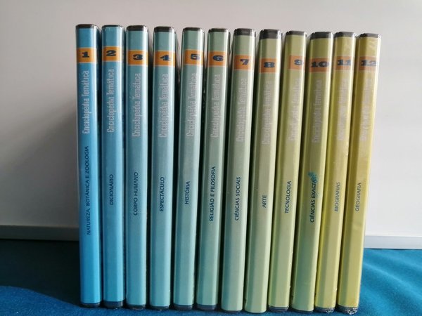 Didacta Enciclopédia Temática Multimédia 12 CD's