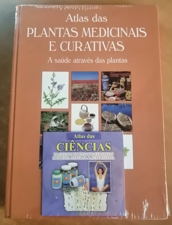 Atlas das Plantas Medicinais e Curativas | Atlas de Medicina Natural e Alternativa 2 Vols. C/ CD